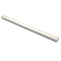 Lindby LED-væglampe til badeværelset Layan, 120 cm, krom, metal