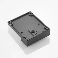 Lindby LED-væglampe Vanira, antracit, aluminium, sensor, IP54