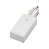 Lindby Linaro end feed, hvid, 1-faset system