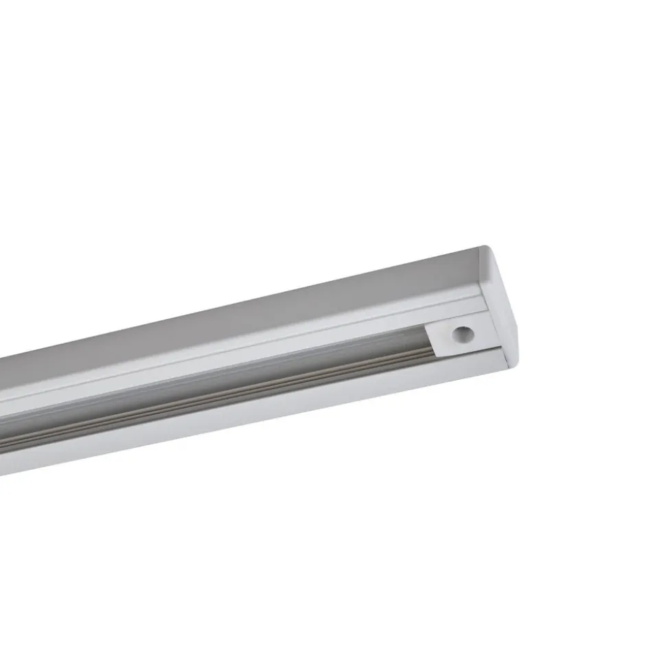 Lindby Linaro strømskinne, 2 m, hvid, 1-fase skinne