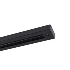 Lindby Linaro strømskinne, 2 m, sort, 1-fase skinne