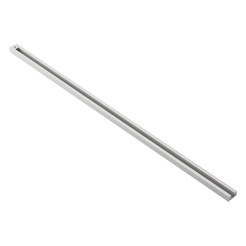 Lindby Linaro strømskinne, 1 m, hvid, 1-fase skinne
