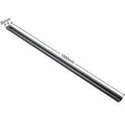 Lindby Linaro strømskinne, 1 m, sort, 1-fase skinne