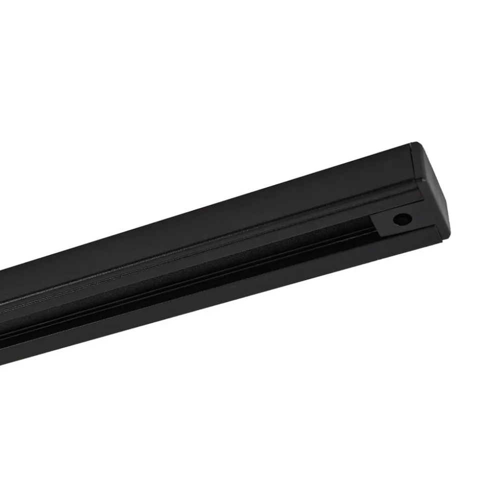 Lindby Linaro strømskinne, 50 cm, sort, 1-fase skinne