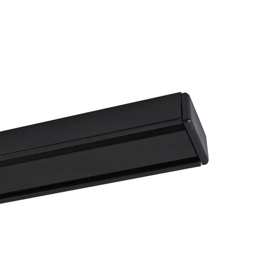 Lindby Linaro strømskinne, 50 cm, sort, 1-fase skinne