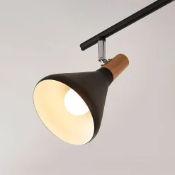 Lindby loftlampe Arina, 53 cm, sort, 3 lyskilder, E14