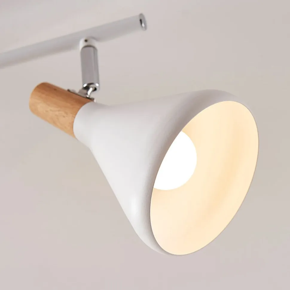 Lindby loftlampe Arina, 53 cm, hvid, 3 lyskilder, E14