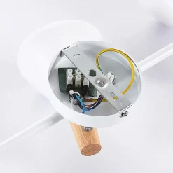 Lindby loftlampe Arina, 53 cm, hvid, 3 lyskilder, E14