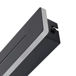 Lindby loftlampe Benario, sort, aluminium, 80 cm