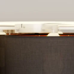 Lindby loftlampe Laurenz, 5 lyskilder, 83 cm sort/guld