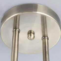 Lindby loftlampe Leanda, 80 cm, 4 lyskilder, metal, glas