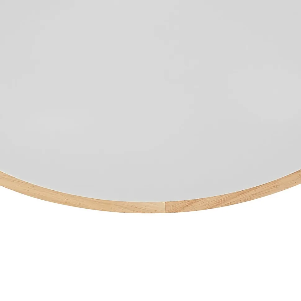 Lindby loftlampe Tanju, Ø 40 cm, 3 lyskilder, egetræ, E27