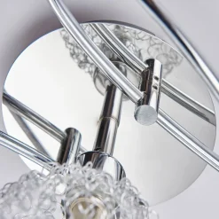 Lindby loftlampe Ticino, 65 cm, 5 lyskilder, metal, glas