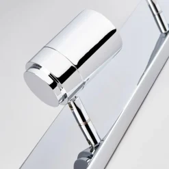 Lindby loftlampe til bad Dejan, 65 cm, 3 lyskilder, krom, IP44