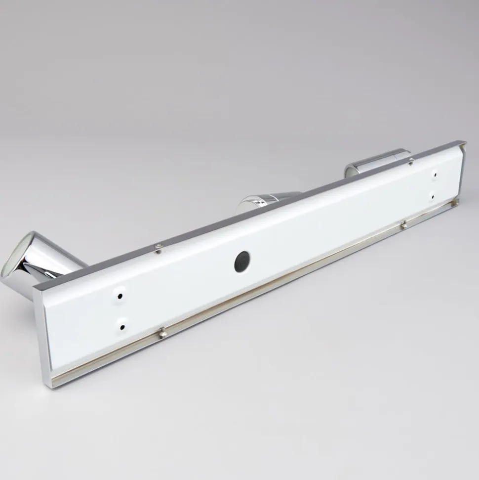 Lindby loftlampe til bad Dejan, 65 cm, 3 lyskilder, krom, IP44