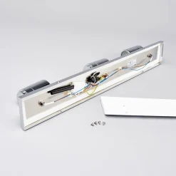 Lindby loftlampe til bad Dejan, 65 cm, 3 lyskilder, krom, IP44