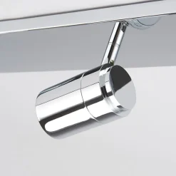Lindby loftlampe til bad Dejan, 85 cm, 4 lyskilder, krom, IP44