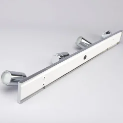Lindby loftlampe til bad Dejan, 85 cm, 4 lyskilder, krom, IP44