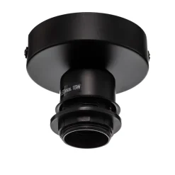 Lindby loftslampe Yonah, guldfarvet, metal, Ø 40 cm, E27