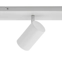 Lindby loftspot Joffrey, 116 cm, hvid, 6 lyskilder, GU10