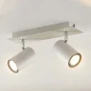 Lindby loftspot Joffrey, 31 cm, 2 lyskilder, hvid, GU10