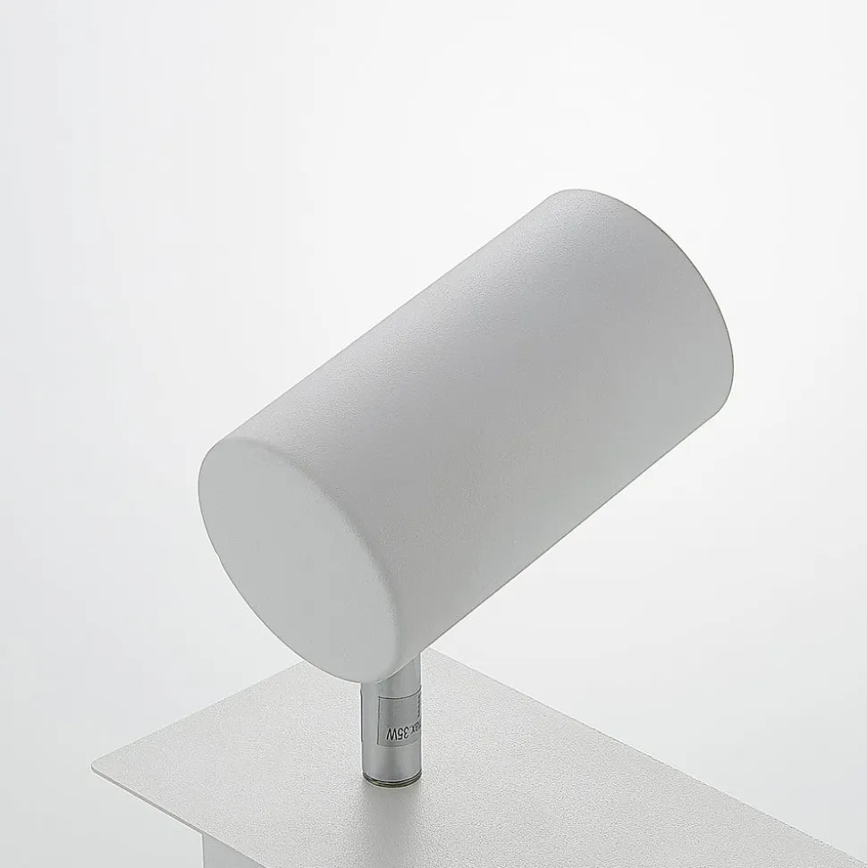 Lindby loftspot Joffrey, 31 cm, 2 lyskilder, hvid, GU10
