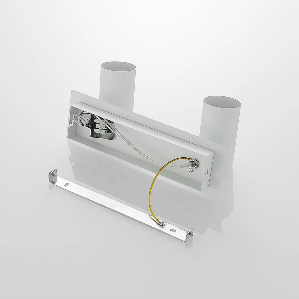 Lindby loftspot Joffrey, 31 cm, 2 lyskilder, hvid, GU10
