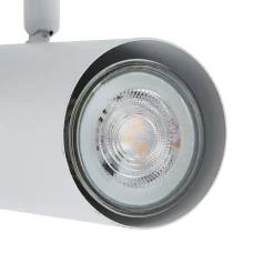 Lindby loftspot Joffrey, 70 cm, hvid, 4 lyskilder, GU10