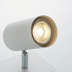 Lindby loftspot Joffrey, 49 cm, hvid, 3 lyskilder, GU10