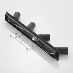 Lindby loftspot Joffrey, 80 cm, sort, 4 lyskilder, GU10