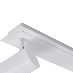 Lindby loftspot Joffrey, 80 cm, hvid, 4 lyskilder, GU10