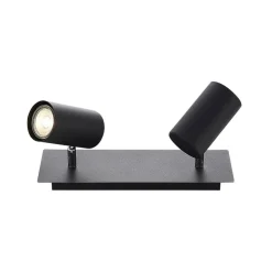 Lindby loftspot Joffrey, 31 cm, 2 lyskilder, sort, GU10