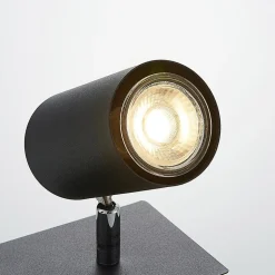 Lindby loftspot Joffrey, 31 cm, 2 lyskilder, sort, GU10