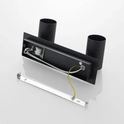 Lindby loftspot Joffrey, 31 cm, 2 lyskilder, sort, GU10