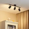 Lindby loftspot Jorell, sort, 51 cm, 3 lyskilder, GU10
