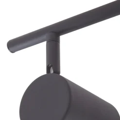 Lindby loftspot Jorell, sort, 51 cm, 3 lyskilder, GU10