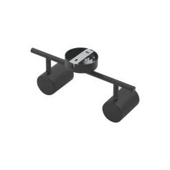 Lindby loftspot Jorell, sort, 31 cm, 2 lyskilder, GU10