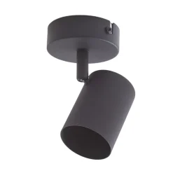 Lindby loftspot Jorell, sort, 13 cm, 1 lyskilde, GU10