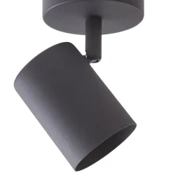 Lindby loftspot Jorell, sort, 13 cm, 1 lyskilde, GU10
