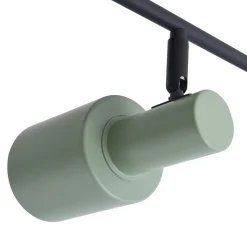Lindby loftspot Ovelia, grøn, 80 cm, 4 lyskilder, E27