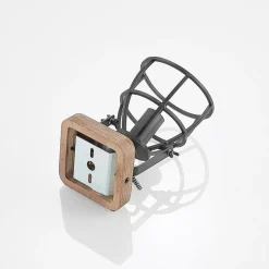 Lindby loftspot Rutger, 16 cm, 2 lyskilder, træ, bur, E14