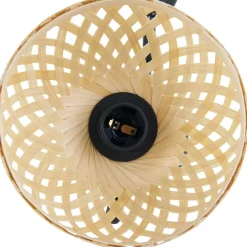 Lindby loftspot Youstin, 30 cm lang, bambus, 2-lys, E14