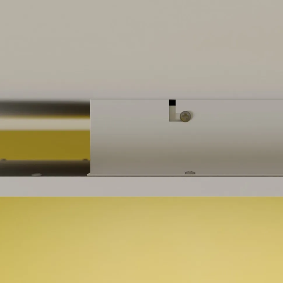 Lindby Luay LED-panel, 80 x 30 cm, hvid, 3000-6000K