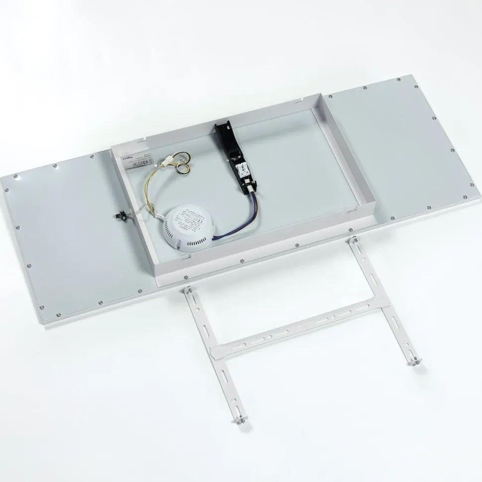 Lindby Luay LED-panel, 80 x 30 cm, hvid, 3000-6000K