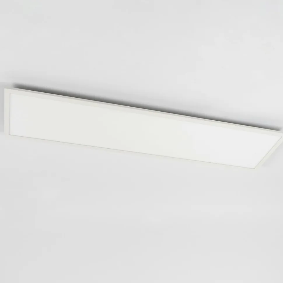 Lindby Luay LED-panel, 120 x 30 cm, hvid, 3000-6000K