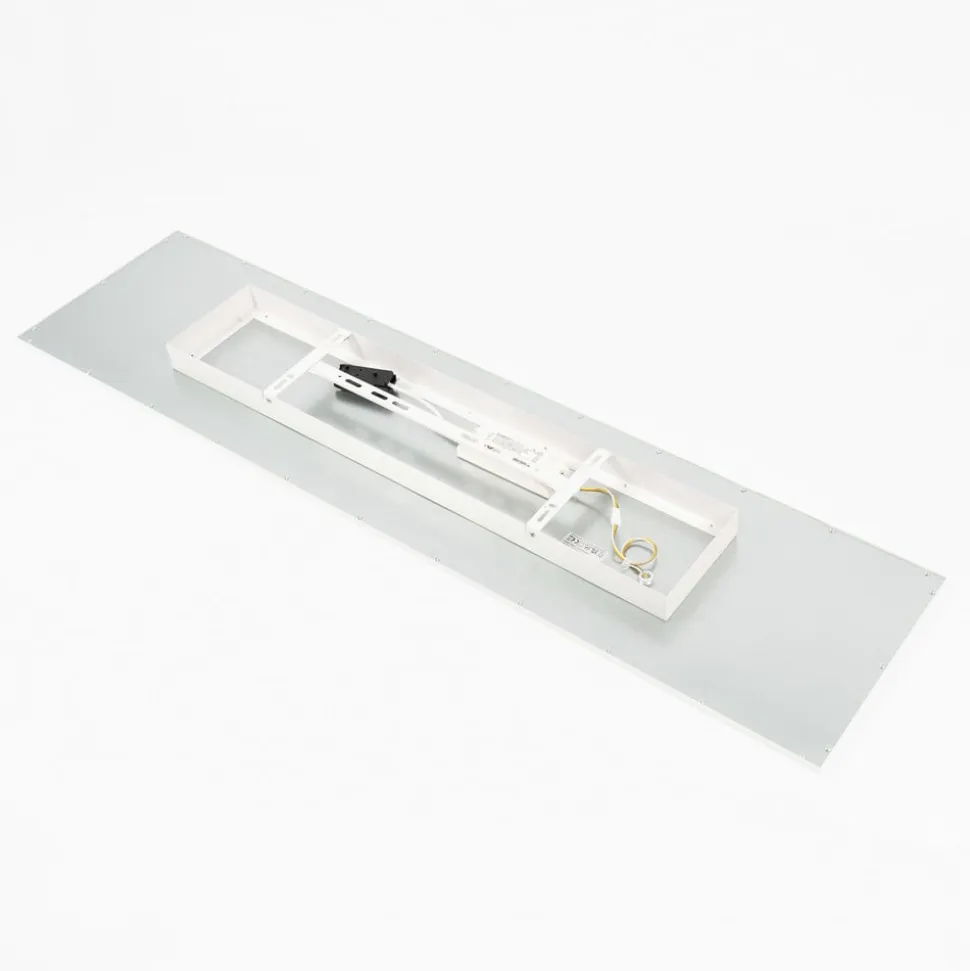 Lindby Luay LED-panel, 120 x 30 cm, hvid, 3000-6000K