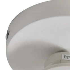 Lindby Magali loftlampe, hvid, papir, Ø 45 cm, E27