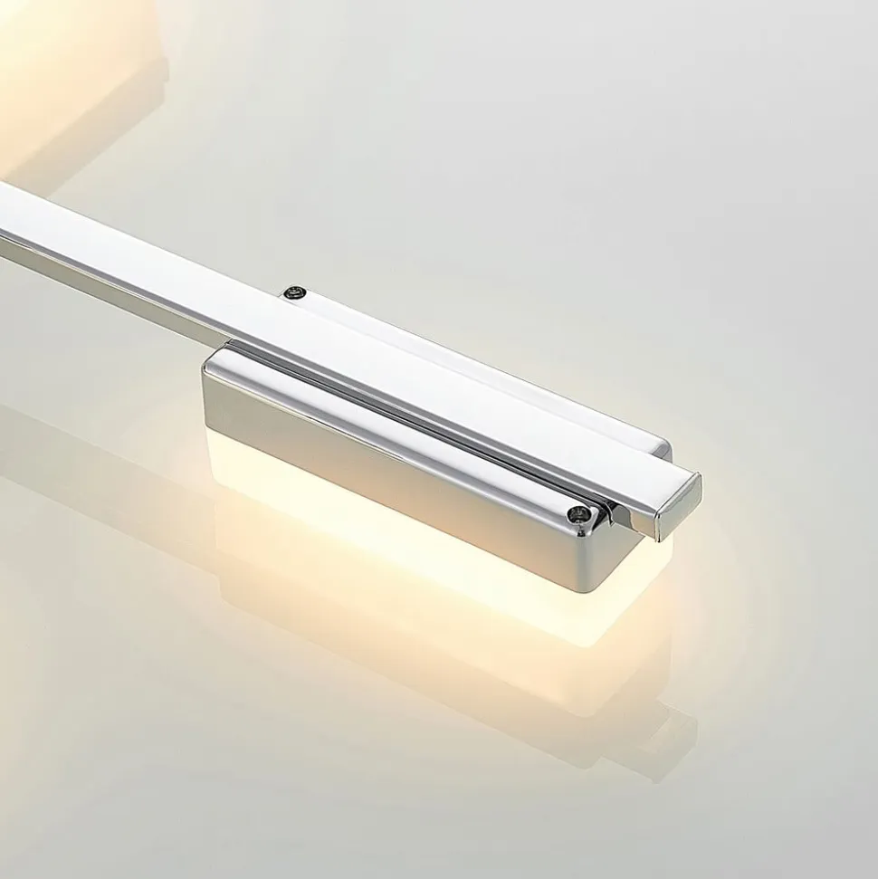 Lindby Mally LED-loftlampe i krom, 8 lyskilder