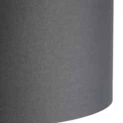 Lindby Maureka loftlampe, 94 cm, 6 lyskilder, tekstil