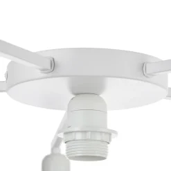 Lindby Maureka loftlampe, 94 cm, 6 lyskilder, tekstil